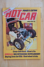 HOT CAR Magazine. March 1980.  Performance Cars, Motoring