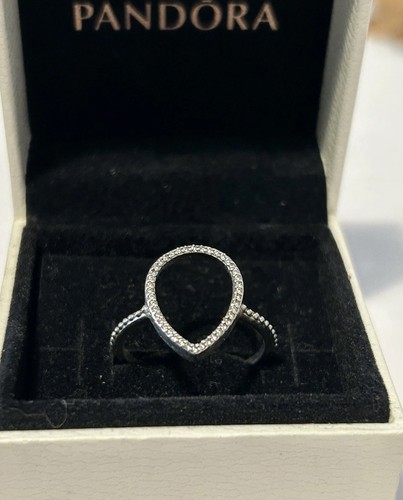 Pandora sterling open - pandora, pear