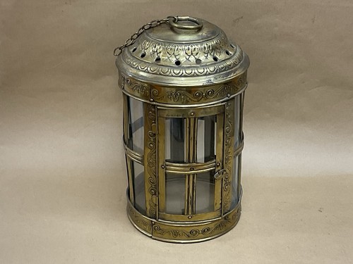 Decorative brass and glass - decorative,