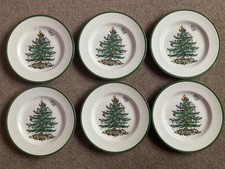 SPODE CHRISTMAS DINNER PLATES