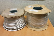 JOB LOT ELECTRICAL CABLE WHITE 1.5mm 3 CORE FLEXIBLE 150M+