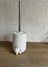 Next Goose Cream Toilet Brush