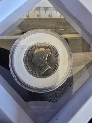 1855 sixpence young - , queen