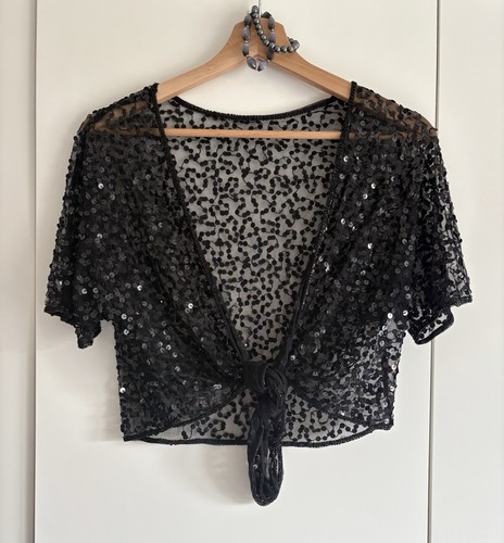 Vintage y2k black sequin - y2k,