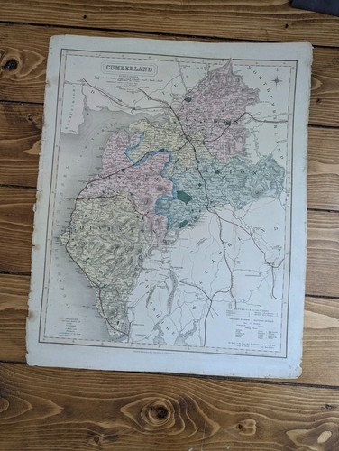 100 original cumberland map - original,