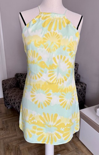 Zara short satin dress size - dress,
