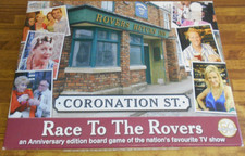 Coronation Street Race to the Rovers Board Game 50th TV soap anniversary edition