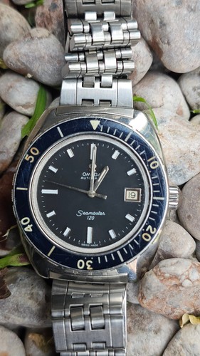 Omega seamaster 120 - black, dial