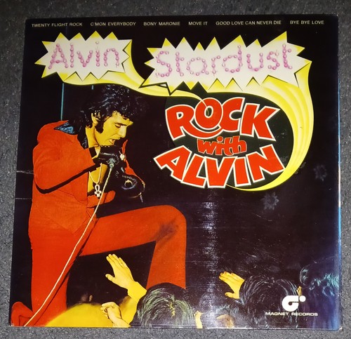 Alvin stardust rock with - stardust,