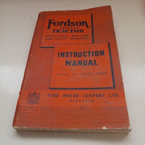 1948 fordson e27n - major, petrol