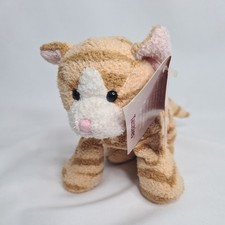 RARE Russ Berrie Luv Pets Tabbies #23250 NWT Ginger Striped Cat Kitten Plush