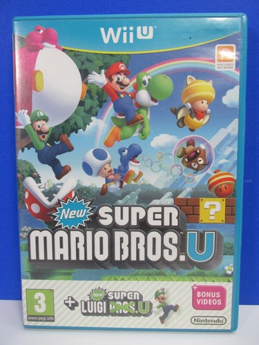 Nintendo wii new super bros - u,