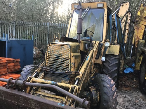 Ford 550 back actor backhoe - ford,