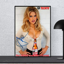 Tecate Beer 16x24 Alice Eve
