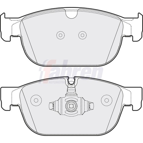 Brake pads set for volvo - pads, v60