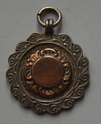Gothic sterling silver fob - sterling,