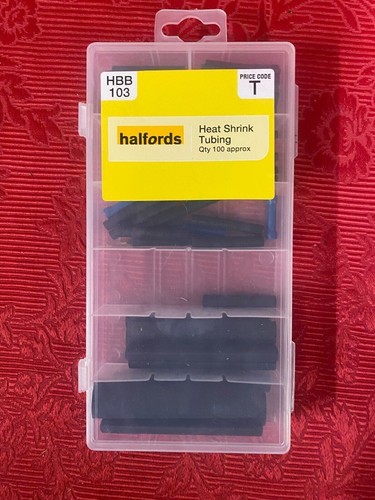 Halfords heat shrink tubing - halfords,