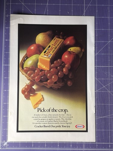 1977 print cracker barrel - print, ad