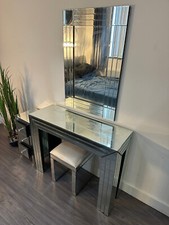 Large Venetian quality Wall Mirror 61x91cm matching console desk dressing table