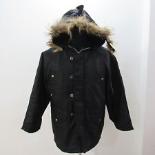 VTG 90s Men’s Parka Jacket Chest 44/46 UK L Sku M14699]