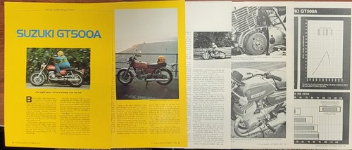1976 suzuki gt500a motorcycle - suzuki,