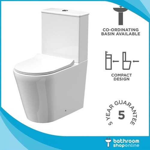 Bathroom rimless close - bathroom,