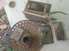 Vintage Radiogram Fittings, SPARES ONLY,  LOTS OF RUST, POSSIBLY NOT SEIZED