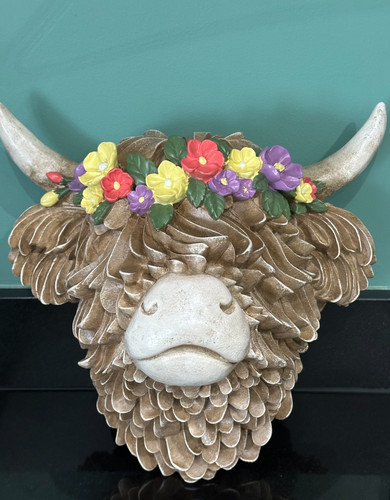 Next hamish highland cow wall - cow,