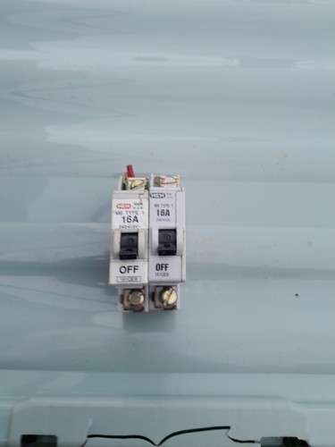 Mem 16a type single pole - 16a, m6