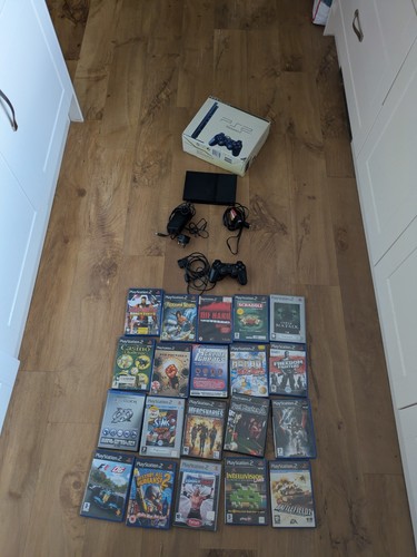 Ps2 slim console bundle with - console,
