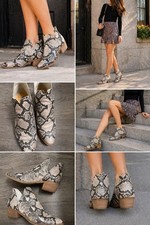 Dolce Vita Snakeskin Ankle