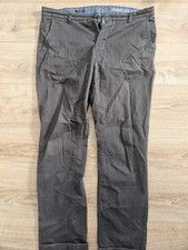 Men's F&F Smart Casual Grey Cargo Trousers 34" Waist  32" Length