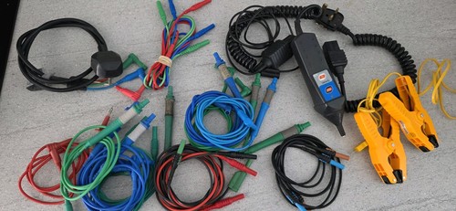 Assorted test leads megger - assorted,