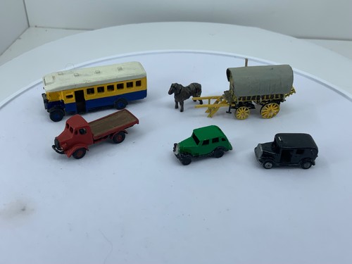 Vintage gauge 5 x white - n,