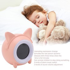 C-Cartoon Cat Mini Alarm Clock