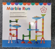 Marble Run - 50pcs + marbles Building Construction STEM Toy Set for Kids Age 3+