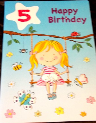 Girl 5th birthday - girl's, by