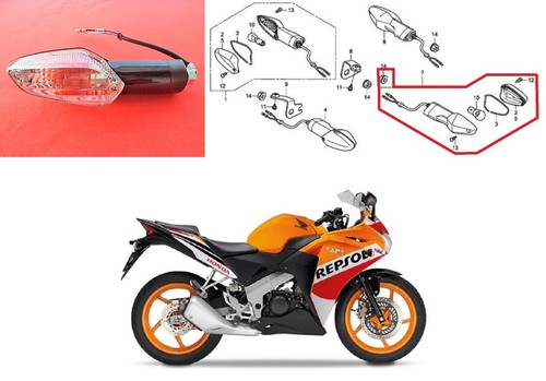 Honda cbr 125 indicator rear - cbr,