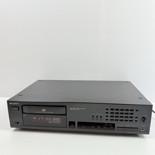 Vintage Sony CDP-711 High-Quality CD Player  Hifi Separate Black Fully Working