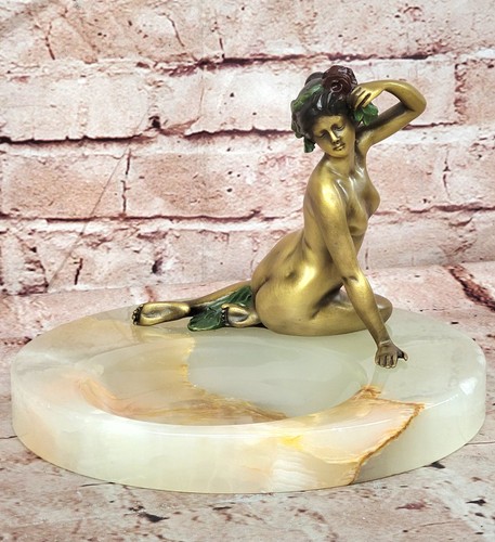 Bronze female art sculpture - female,