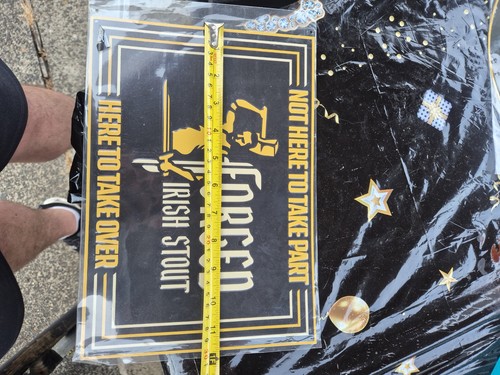 Genuine bar sign forged - genuine,