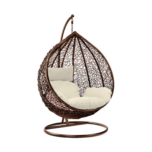 Hanging rattan egg - hanging,