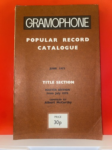 Gramophone popular record - gramophone,