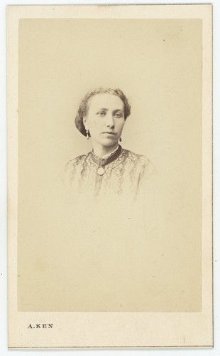 Cdv circa 1865 portrait - portrait, a