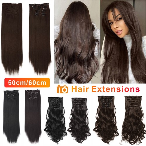 100 real natural - clip, hair