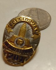 POLICE BADGE LAPEL PIN TIE TAC