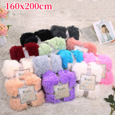 Plush Blankets Fluffy Throw