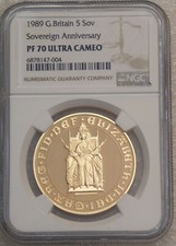 1989 Great Britain Gold 5