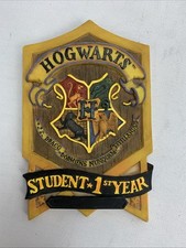 Vintage 2000 Harry Potter Wall Plaque Enesco Hogwarts Student 1st Year
