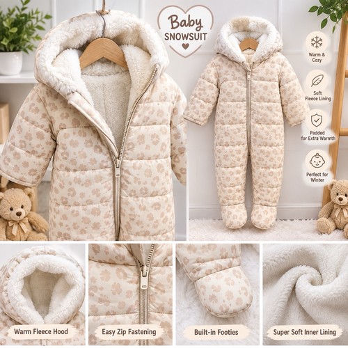 Baby snow sute 9 months - baby,